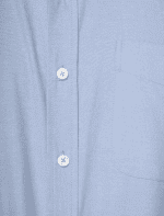 Kemeja Maya Blue Simple Oxford Shirt