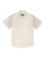 Kemeja Light Cream Simple Oxford Shirt