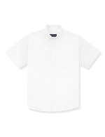 Kemeja White Simple Oxford Shirt