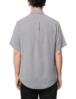 Kemeja Grey Simple Shield Shirt
